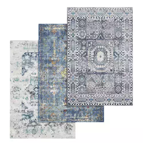 Rug Set 6 pcs area