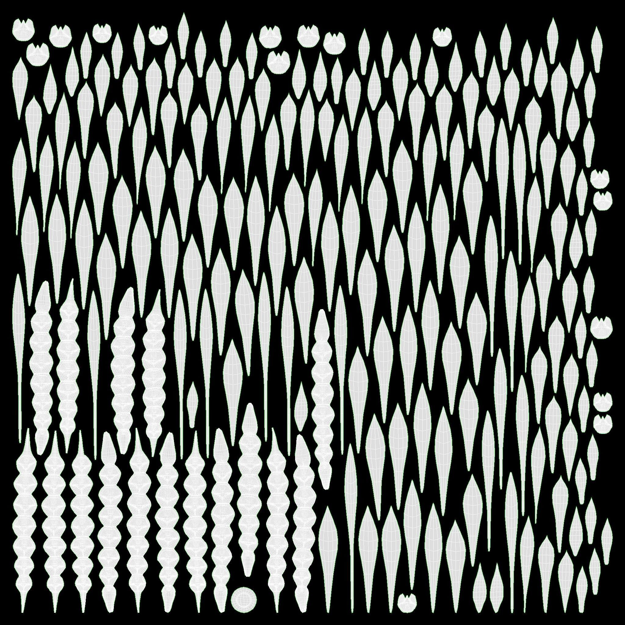 Pineapple 3D model_10