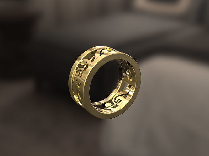 Sol key Ring 3D print model