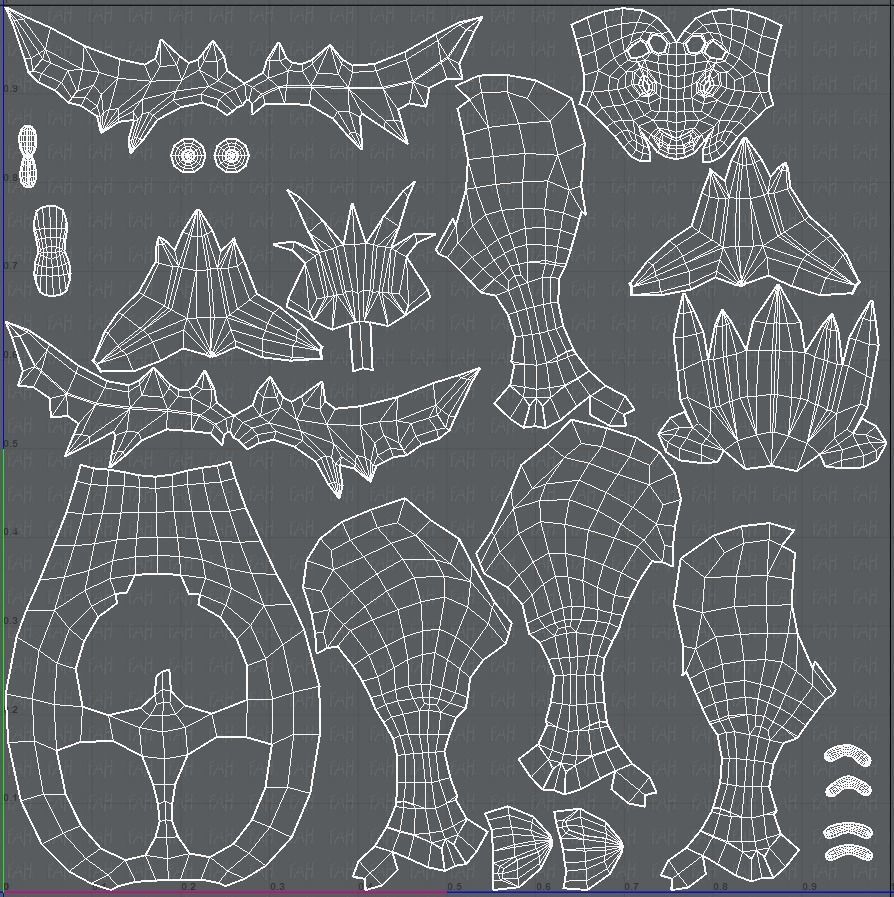 Deer V02 Low-poly 3D model_43