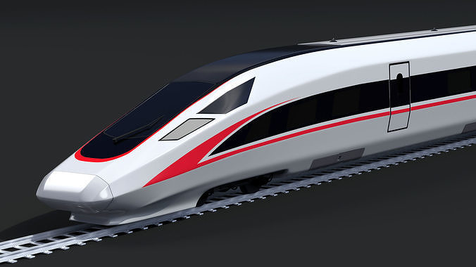 Fuxing Hao high-speed train 3D model