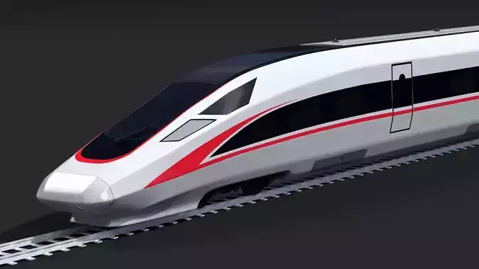 Fuxing Hao high-speed train 3D model