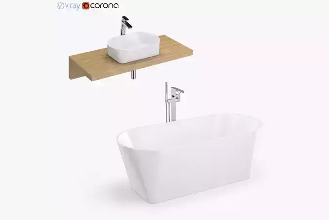 Bath and Sink RAVAK Solo