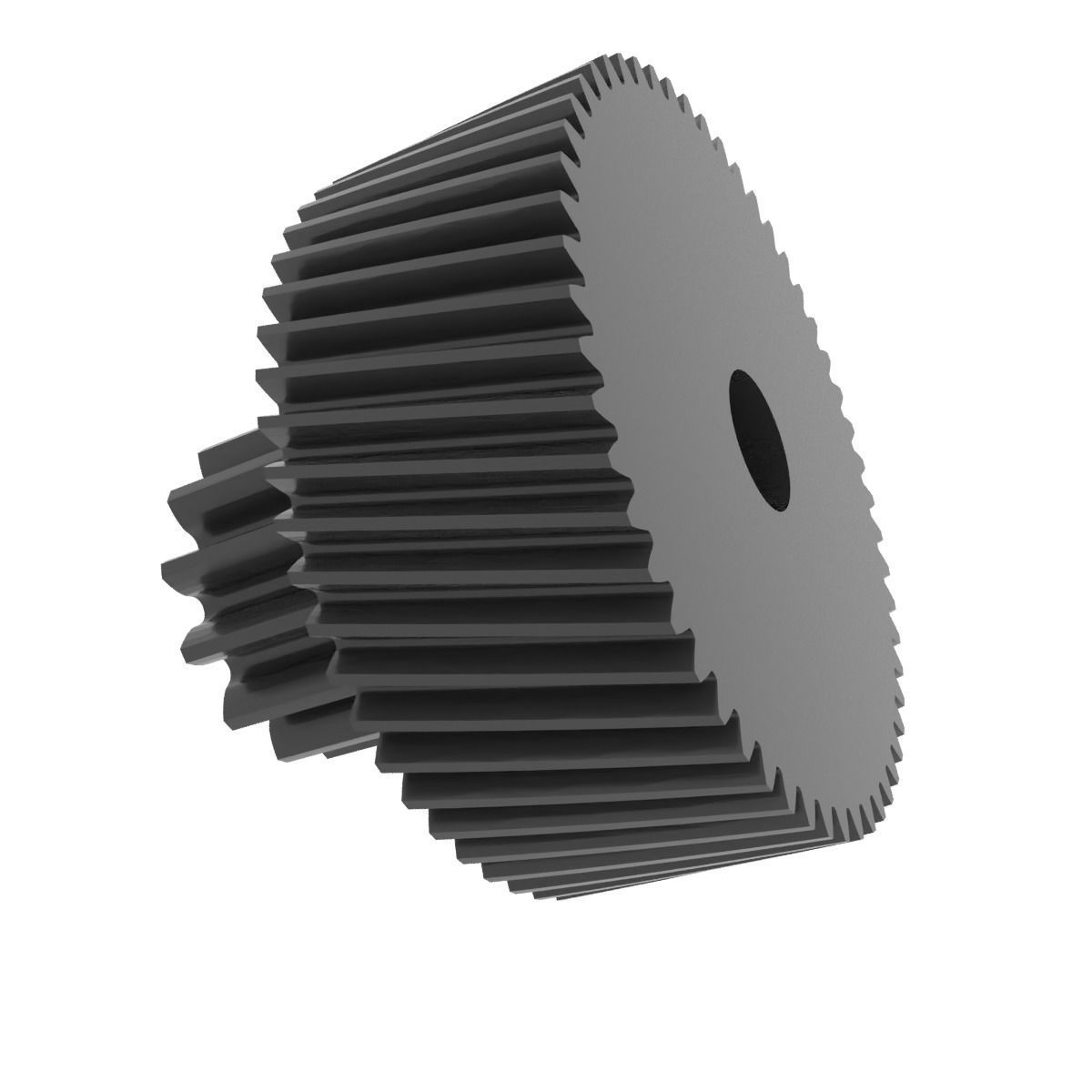 Meat Grinder Moulinex HV6 reduction gear 3D print model_10