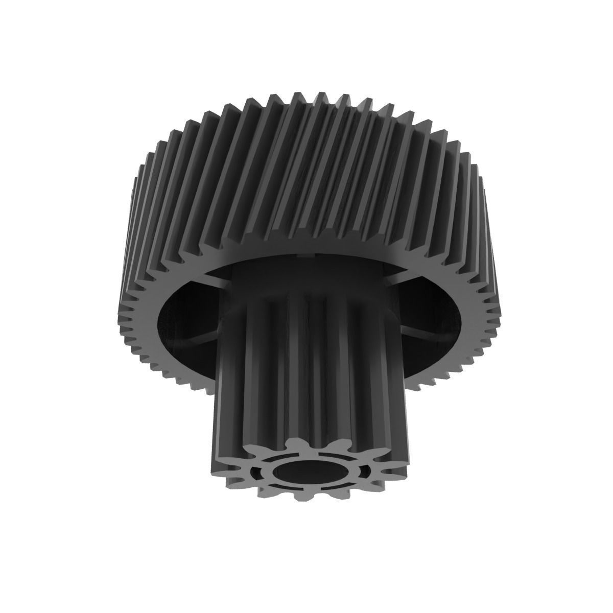 Meat Grinder Moulinex HV6 reduction gear 3D print model_6