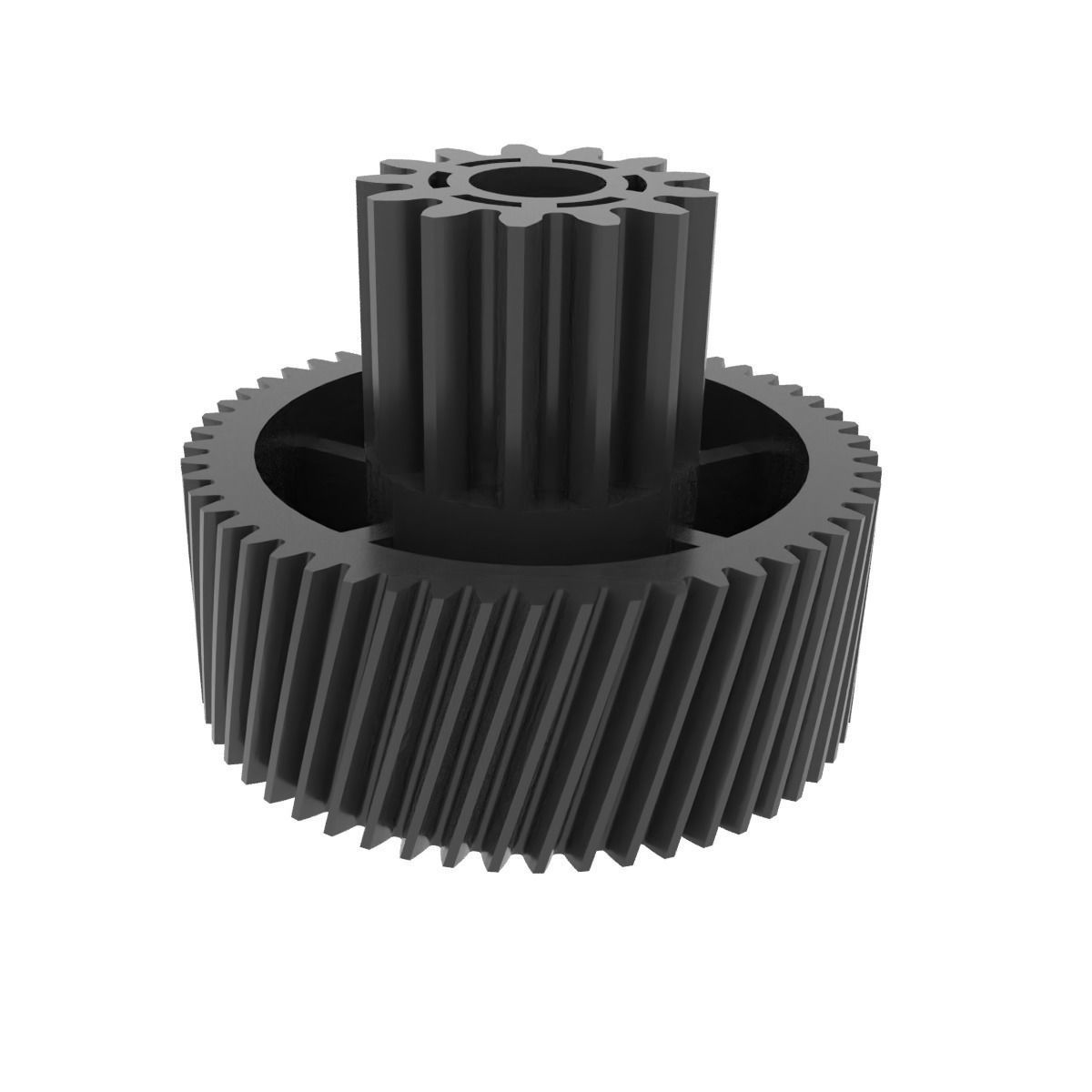 Meat Grinder Moulinex HV6 reduction gear 3D print model_2