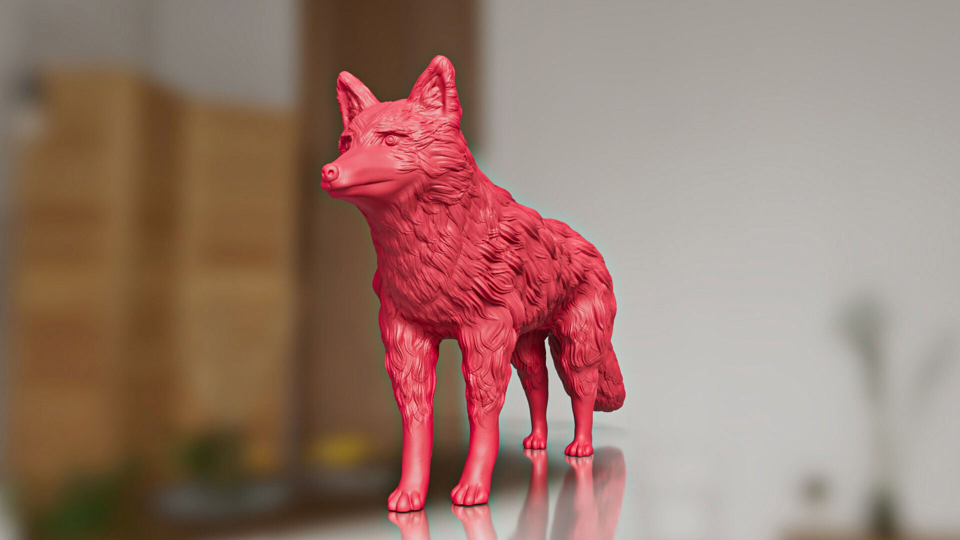 Red Fox Toy 3D print model_5