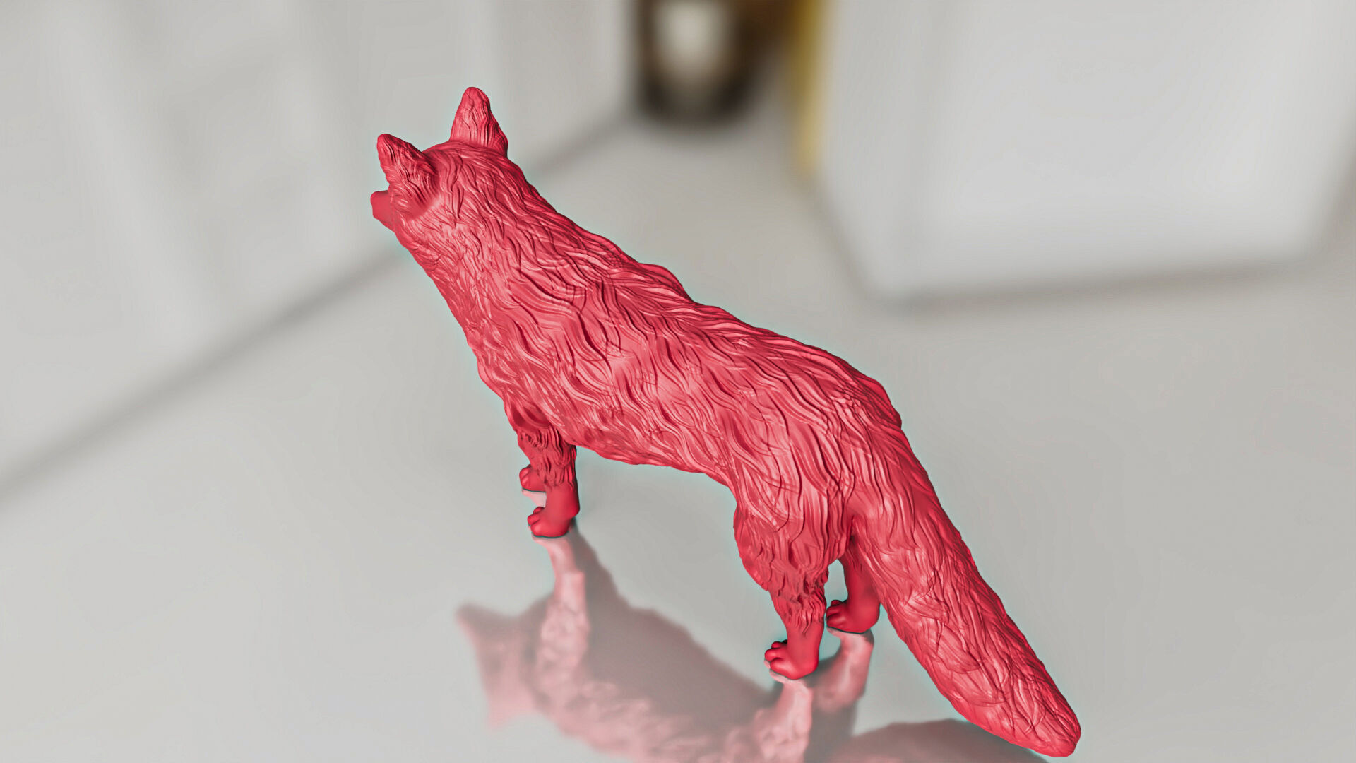 Red Fox Toy 3D print model_3