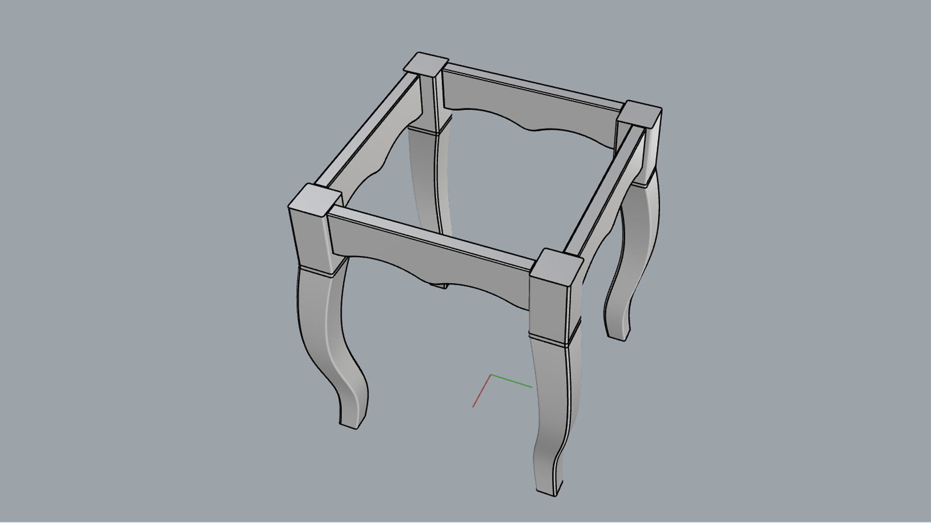 Side Table Italy 3D model_21