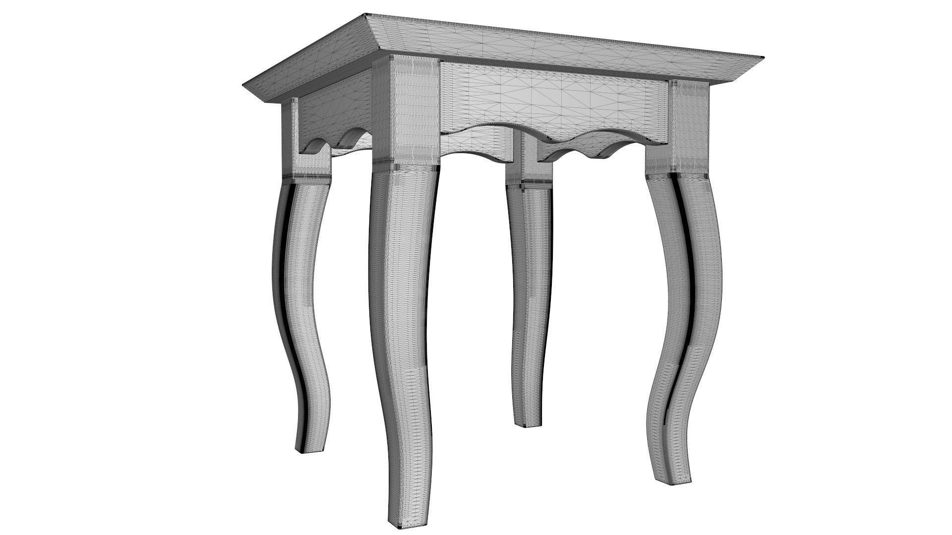 Side Table Italy 3D model_14
