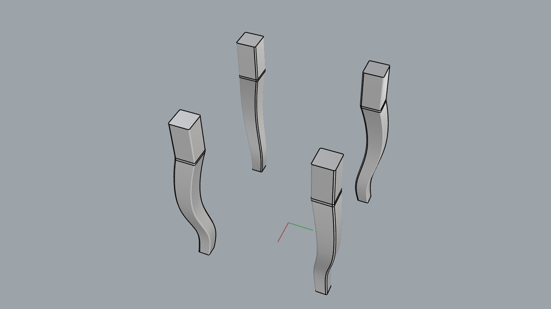 Side Table Italy 3D model_22