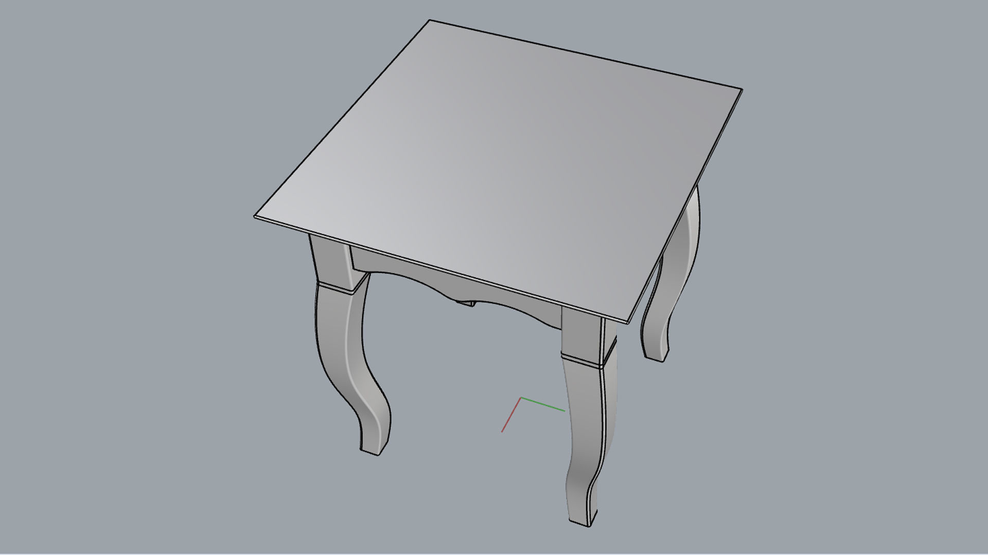 Side Table Italy 3D model_20