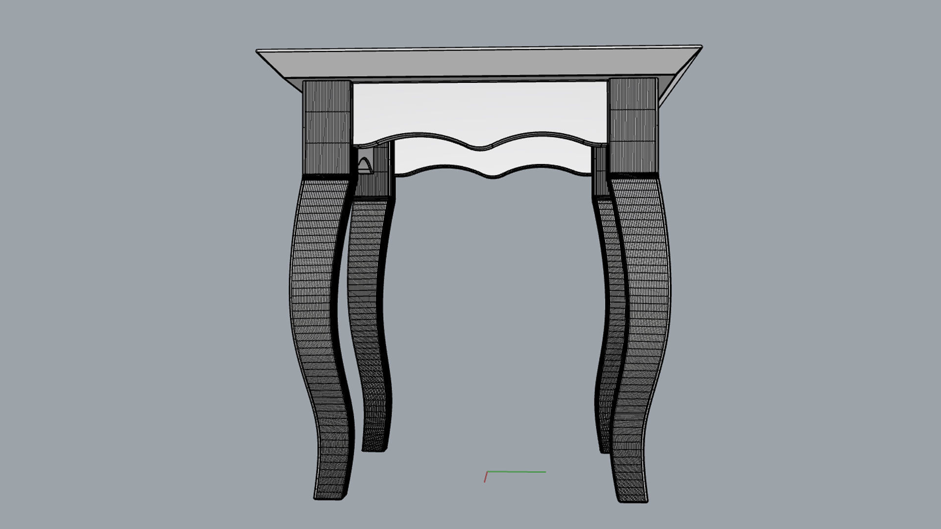 Side Table Italy 3D model_23