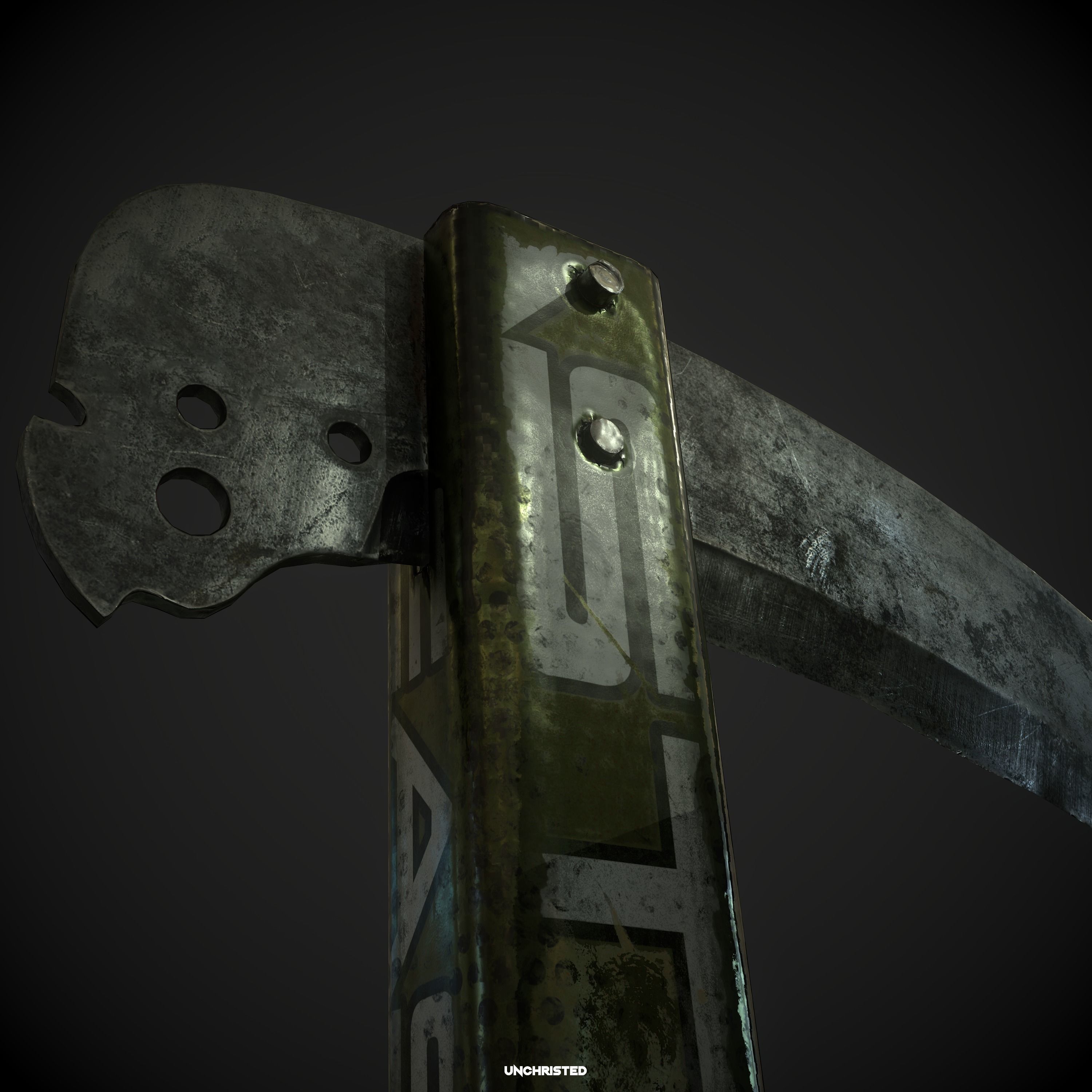 PAULOVICH MARGINAL WEAPON Low-poly 3D model_5