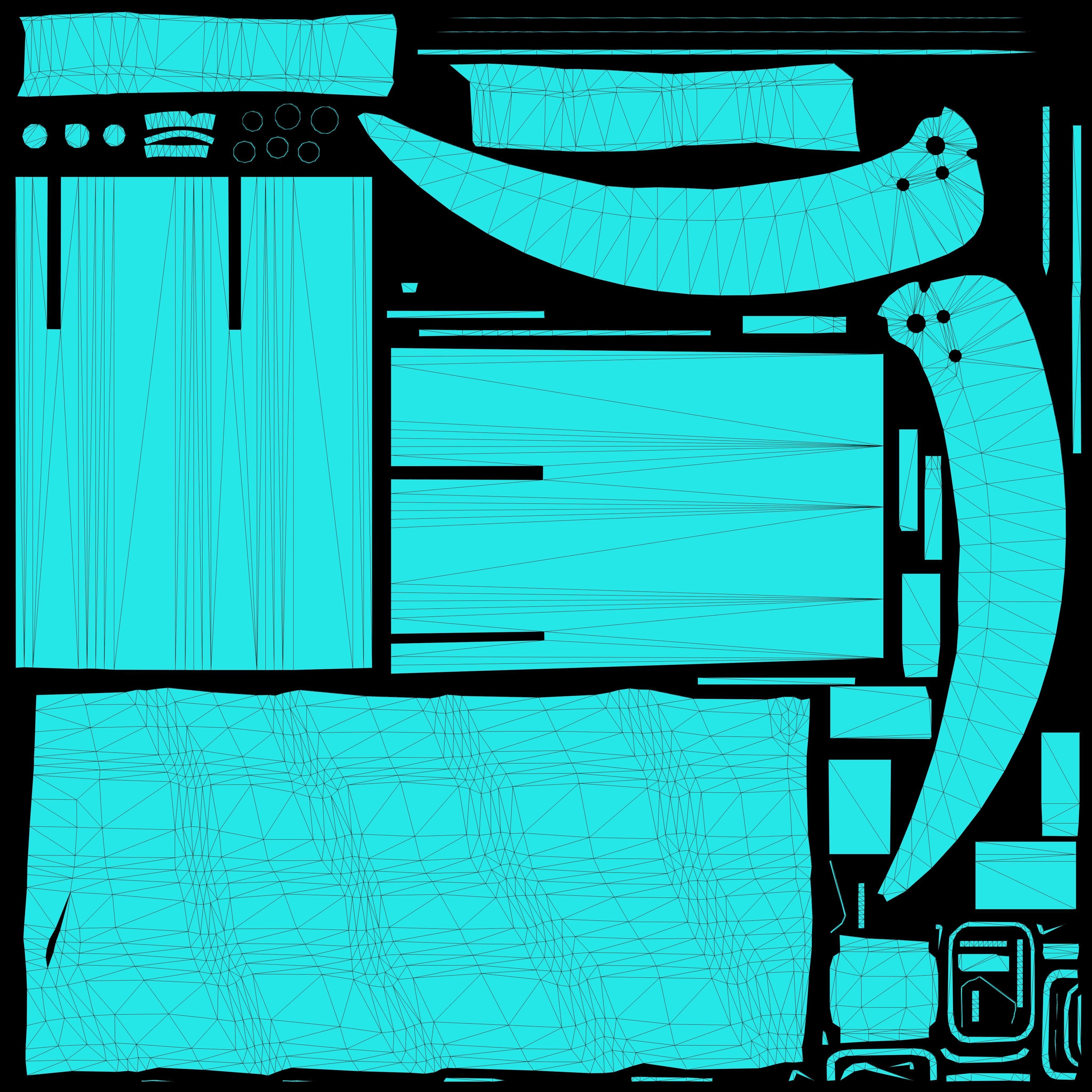 PAULOVICH MARGINAL WEAPON Low-poly 3D model_17