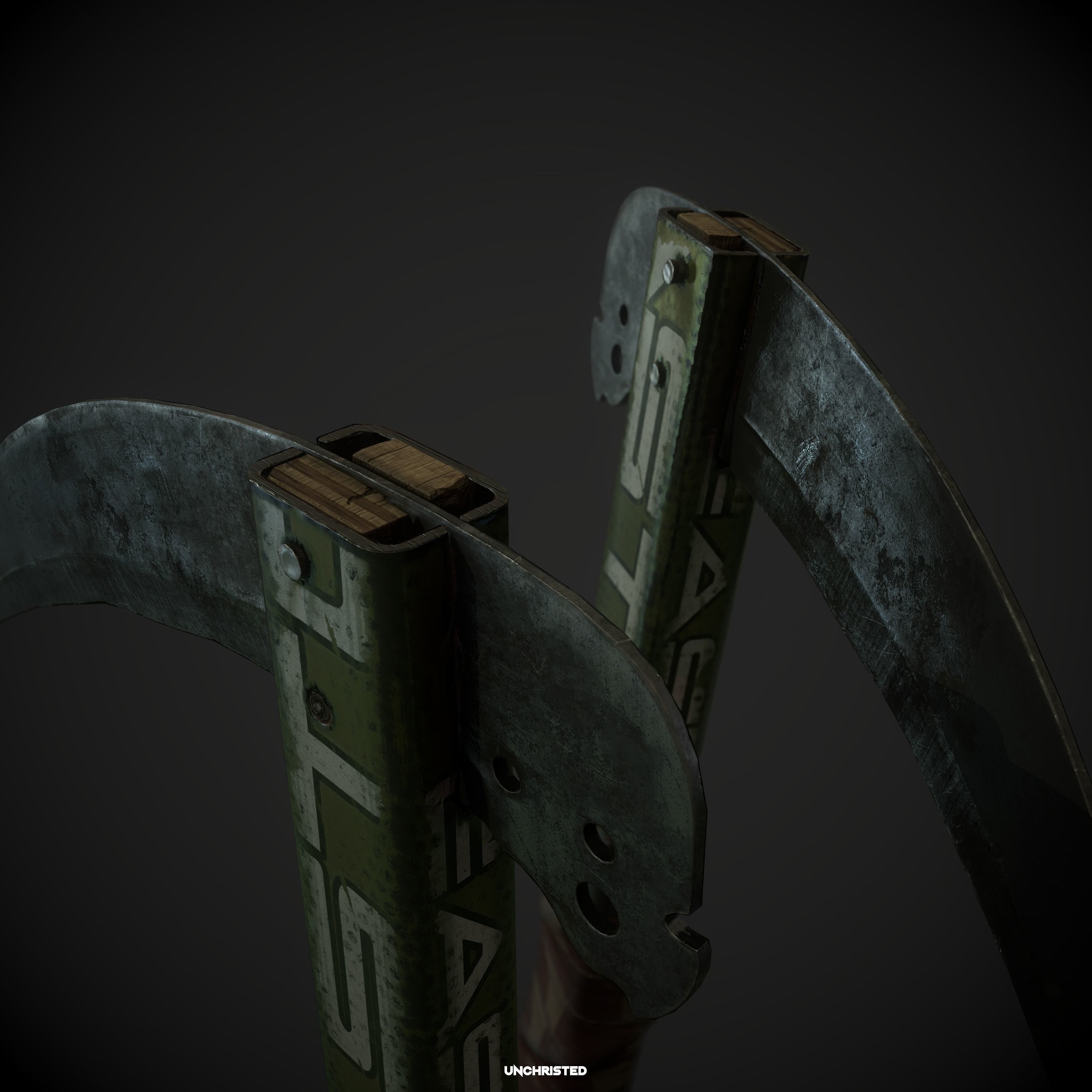 PAULOVICH MARGINAL WEAPON Low-poly 3D model_2