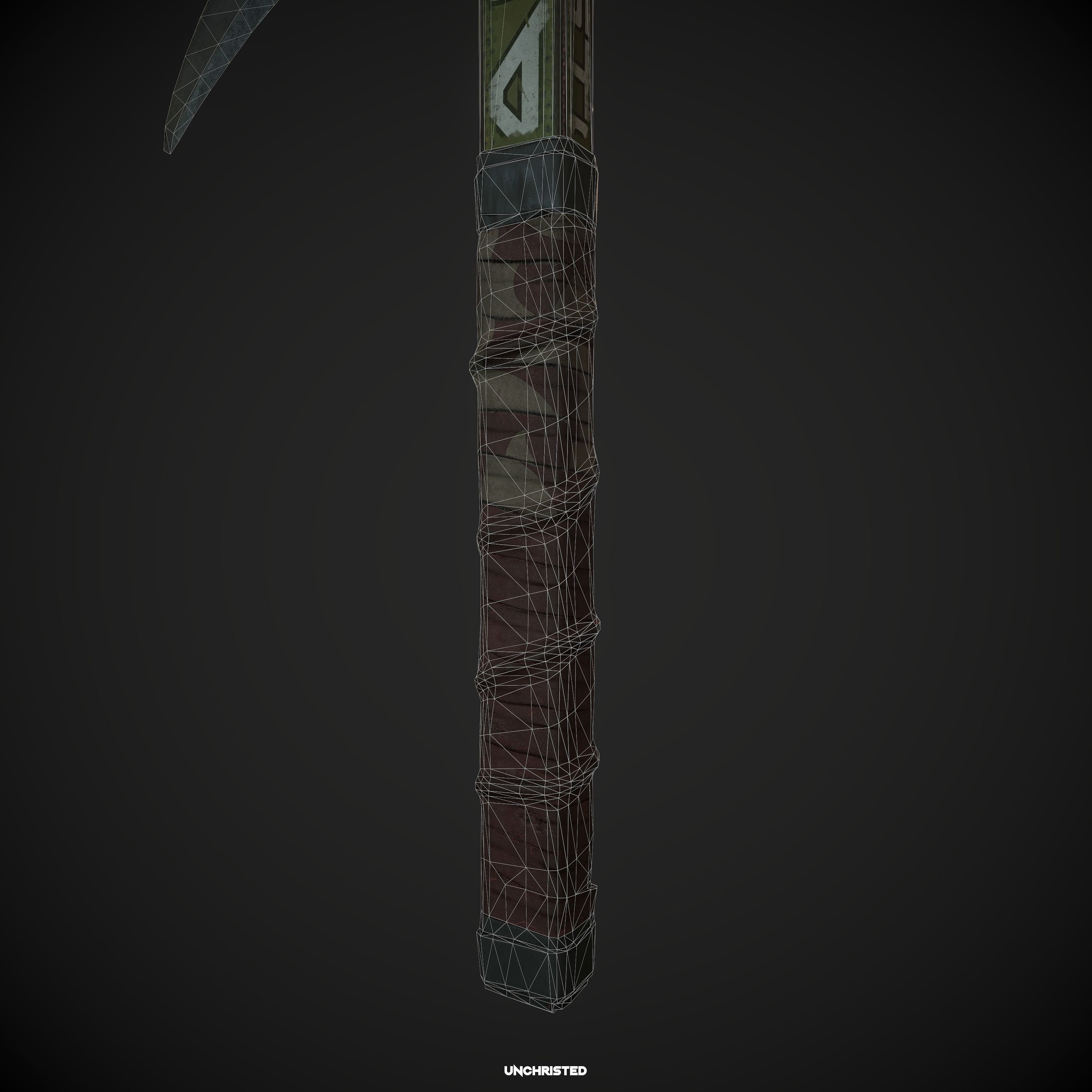PAULOVICH MARGINAL WEAPON Low-poly 3D model_10