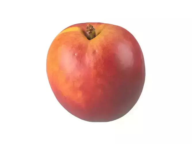 Photorealistic Nectarine 3D Scan