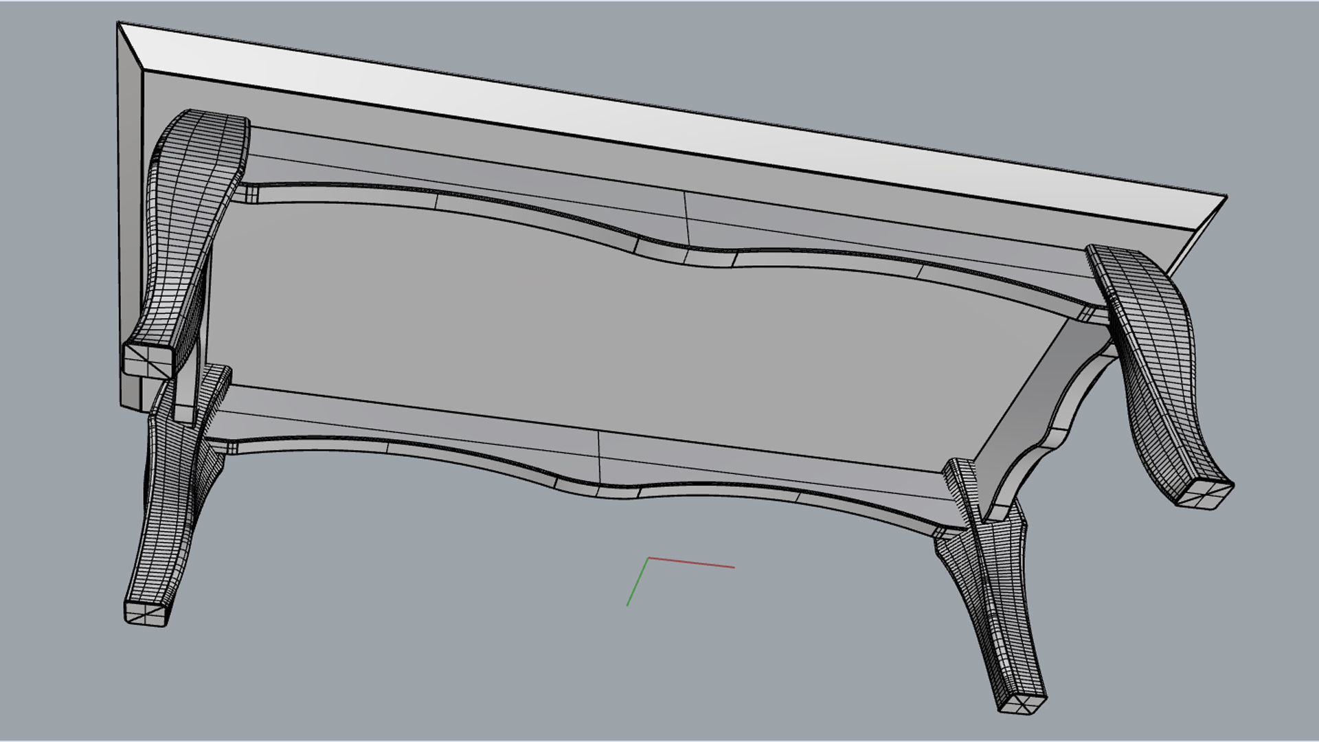 Center Table Italy 3D model_19