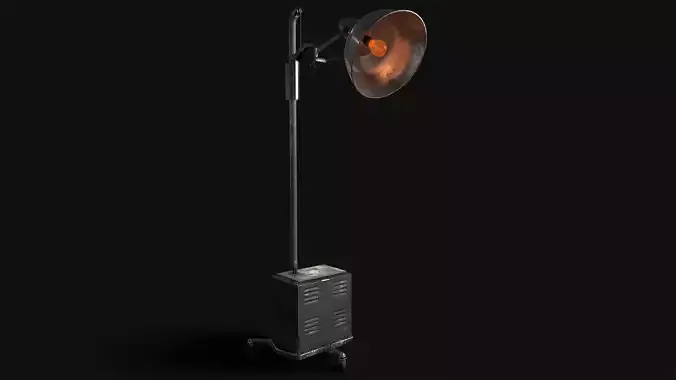 Retro Medical Floor Lamp