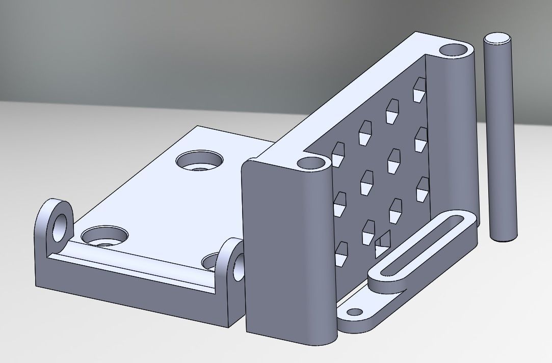 Sine Plate Assembly 3D print model_1