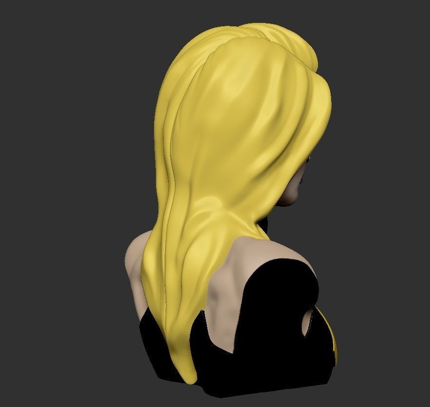 Bust - MsMarvel 3D print model_19