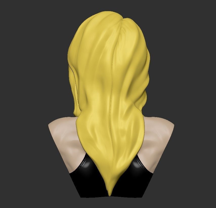 Bust - MsMarvel 3D print model_12