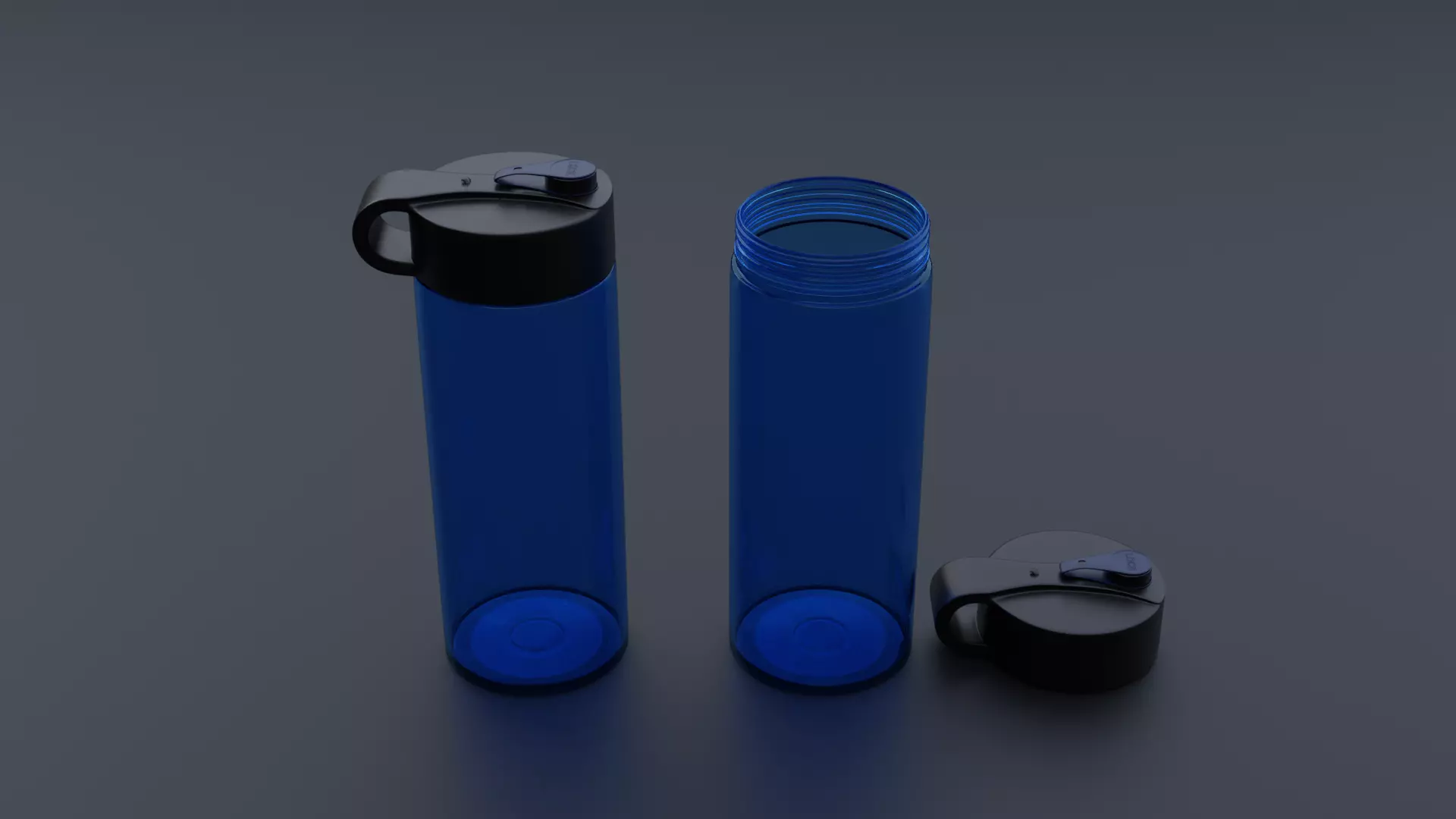 Water Bottle 3D model