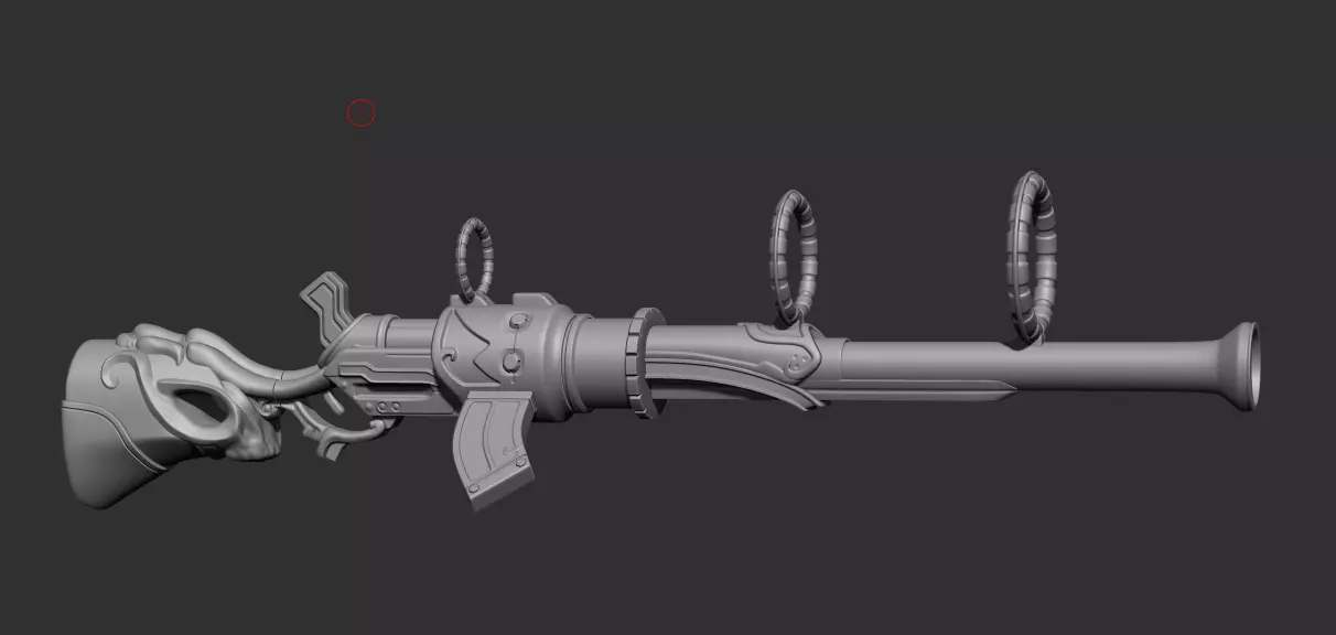 Cosplay Props - Caitlyn Gun League Of Legends 3D print model