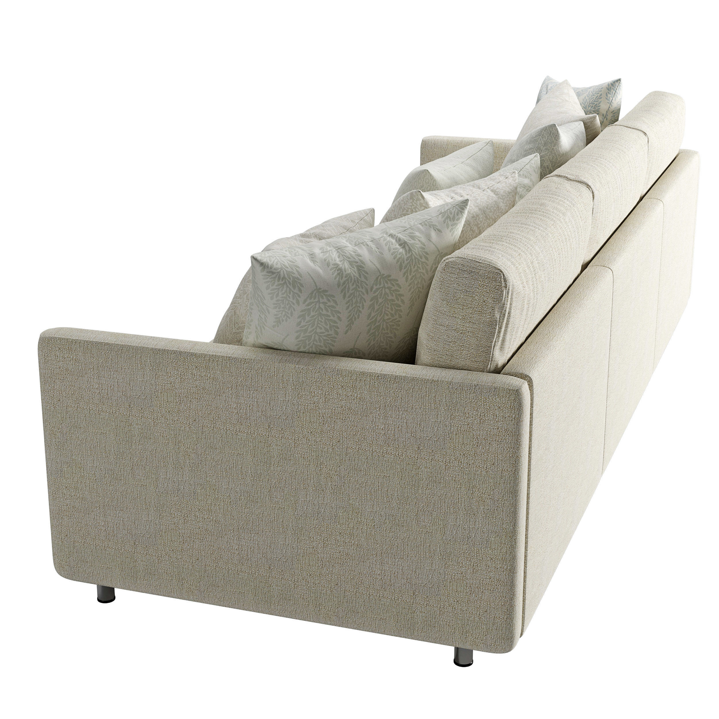 Sofa Light 3 Seater Sofa 3D model_3