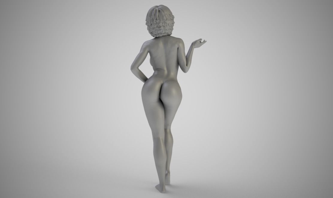 Blissful Woman 3D print model_3