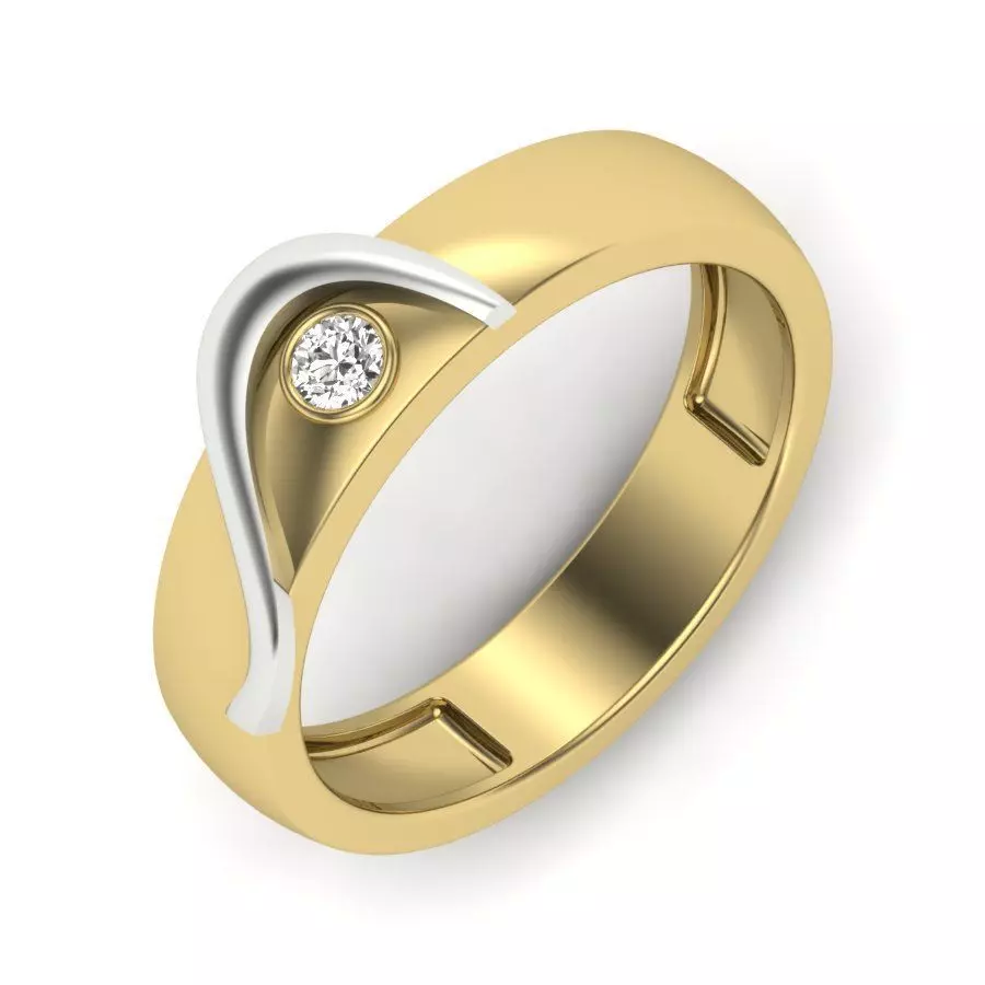 Women ring 3dm render detail 3D print model 3D print model_0