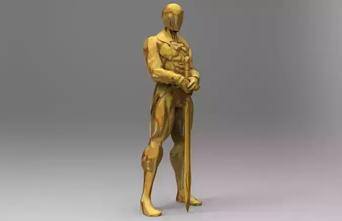 Oscars statue 3D print model