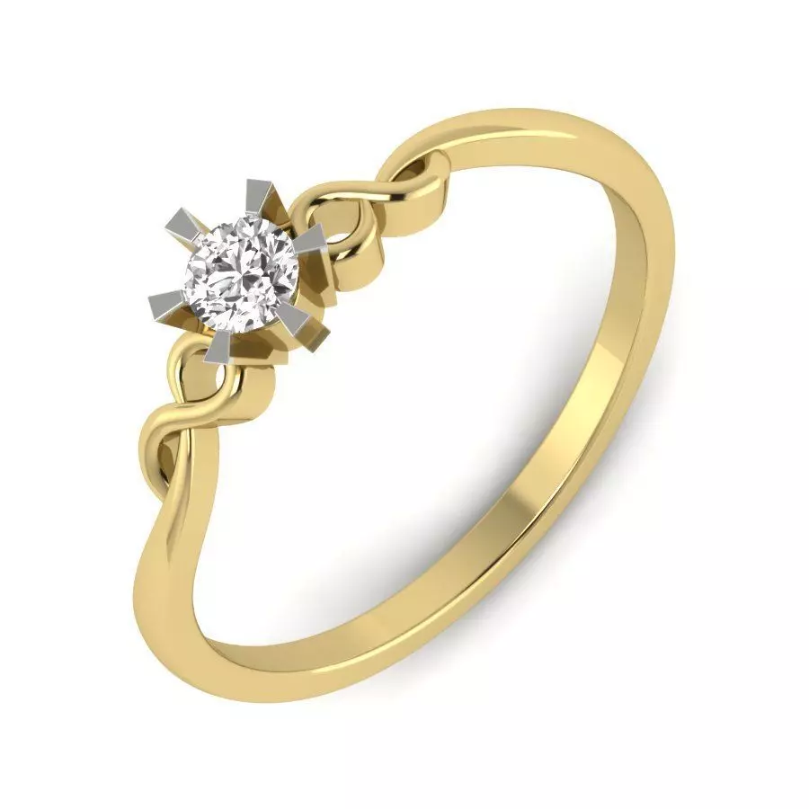 Women ring 3dm render detail 3D print model 3D print model_0