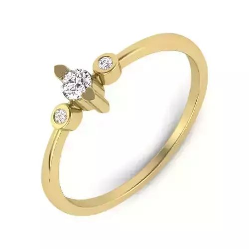 Women ring 3dm render detail 3D print model