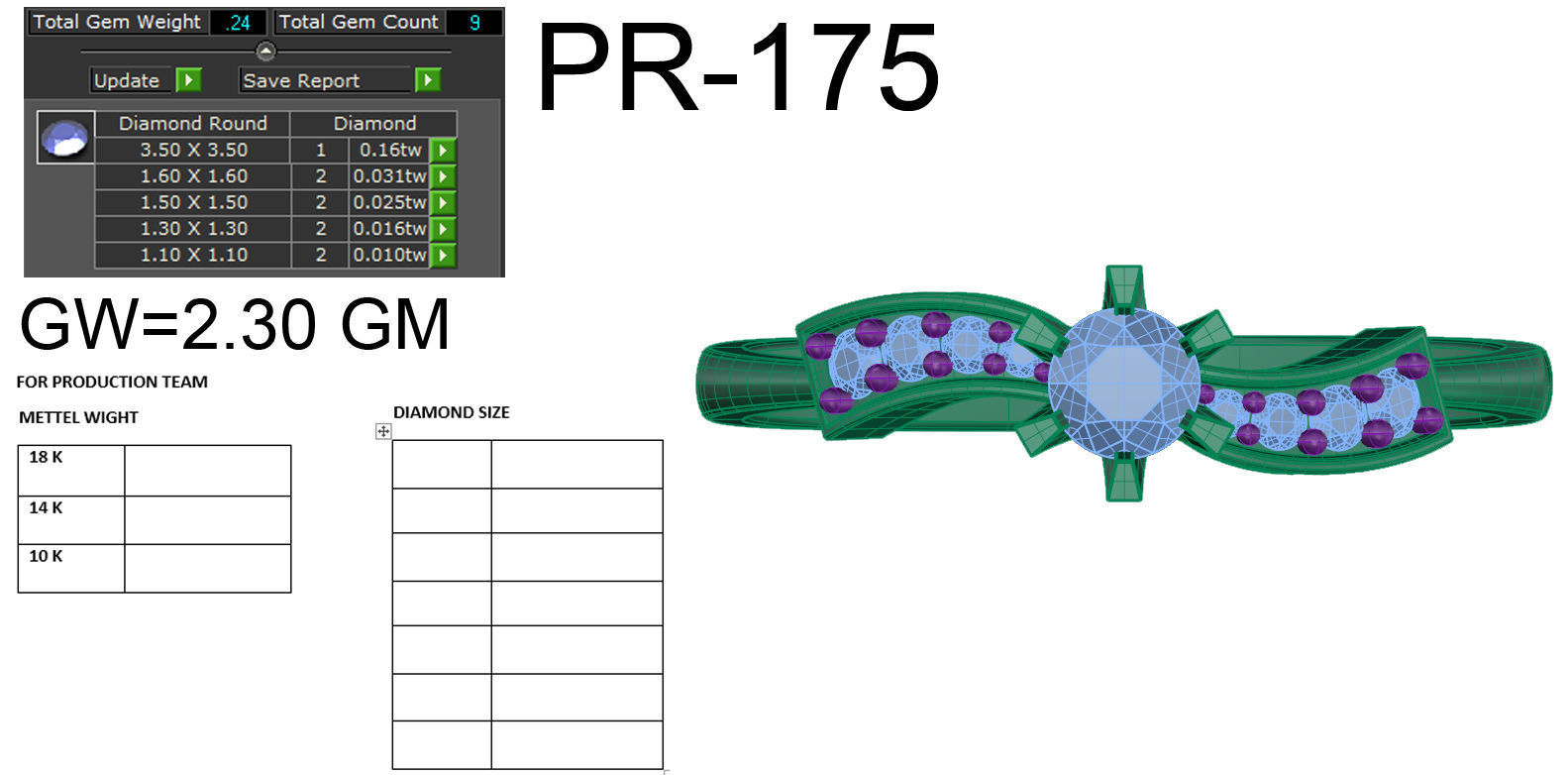 Women ring 3dm render detail 3D print model 3D print model_5