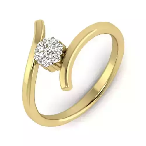 Women ring 3dm render detail 3D print model