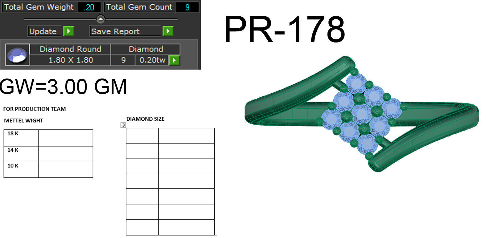 Women ring 3dm render detail 3D print model 3D print model_5