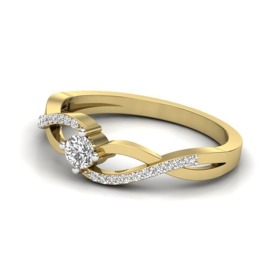Women ring 3dm render detail 3D print model 3D print model_4