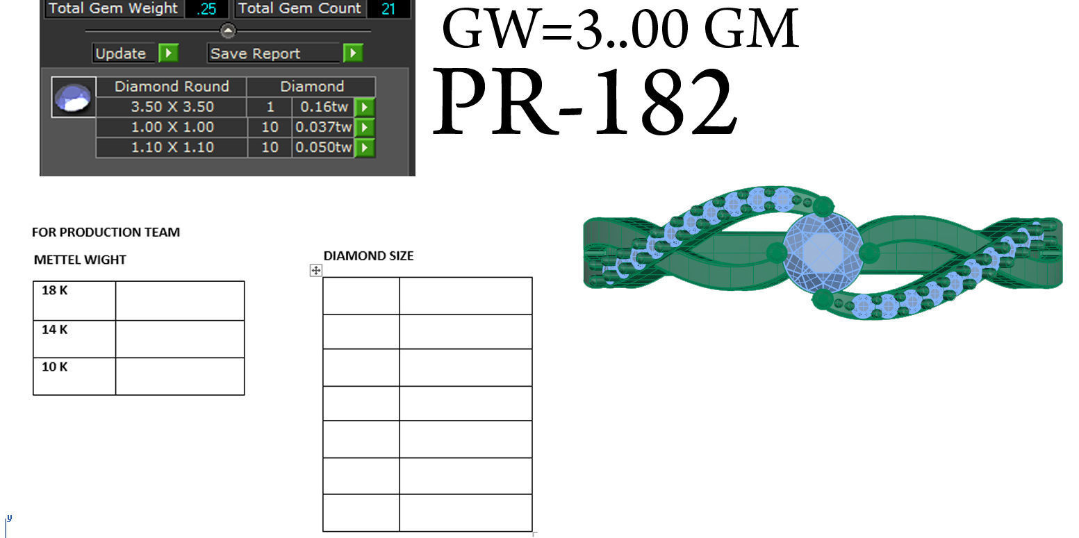 Women ring 3dm render detail 3D print model 3D print model_5