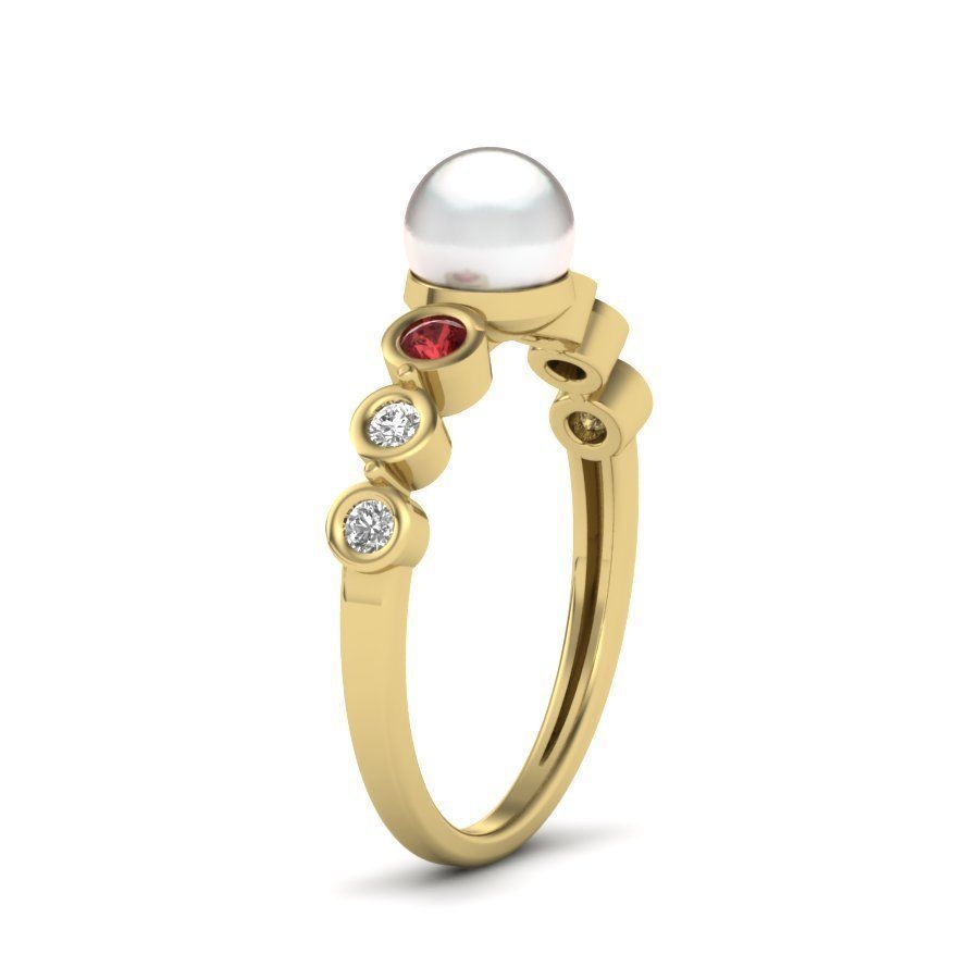 Women ring 3dm render detail 3D print model 3D print model_3