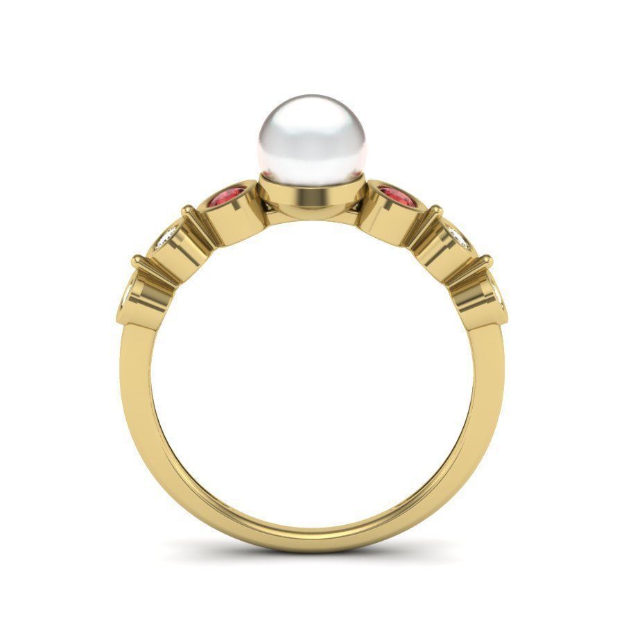 Women ring 3dm render detail 3D print model 3D print model_2