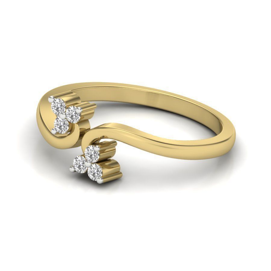 Women ring 3dm render detail 3D print model 3D print model_4