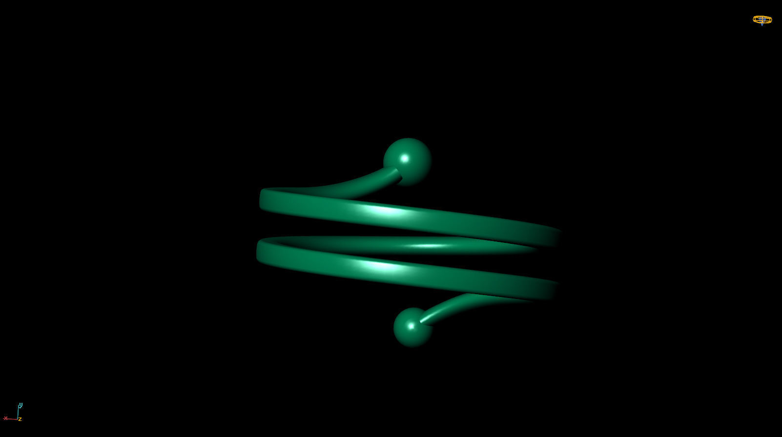 Ring R 0110 3D print model_5