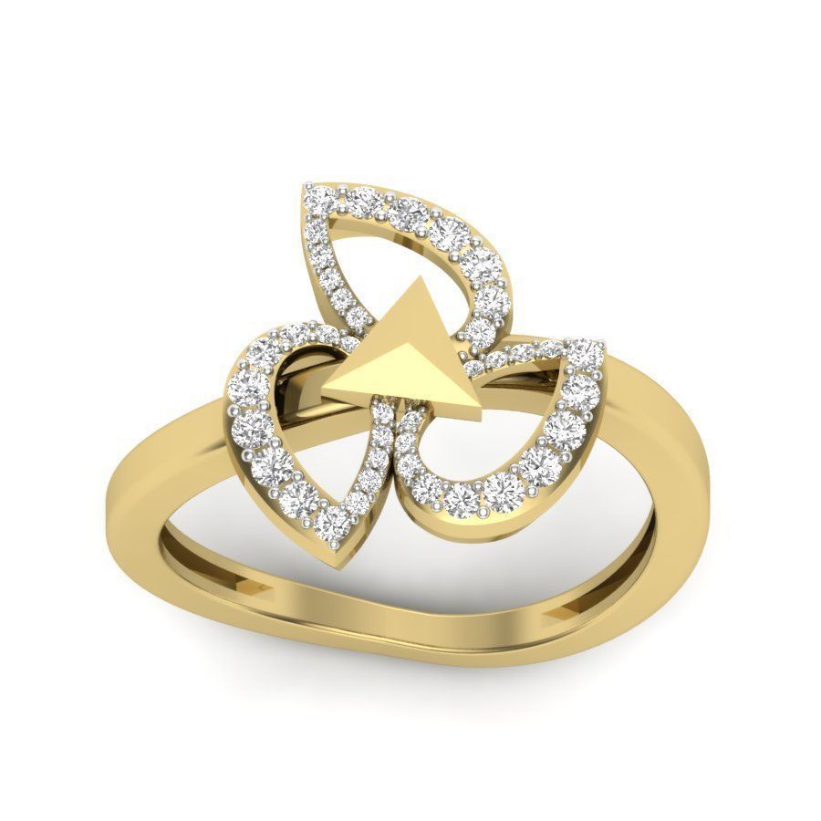 Women ring 3dm render detail 3D print model 3D print model_1