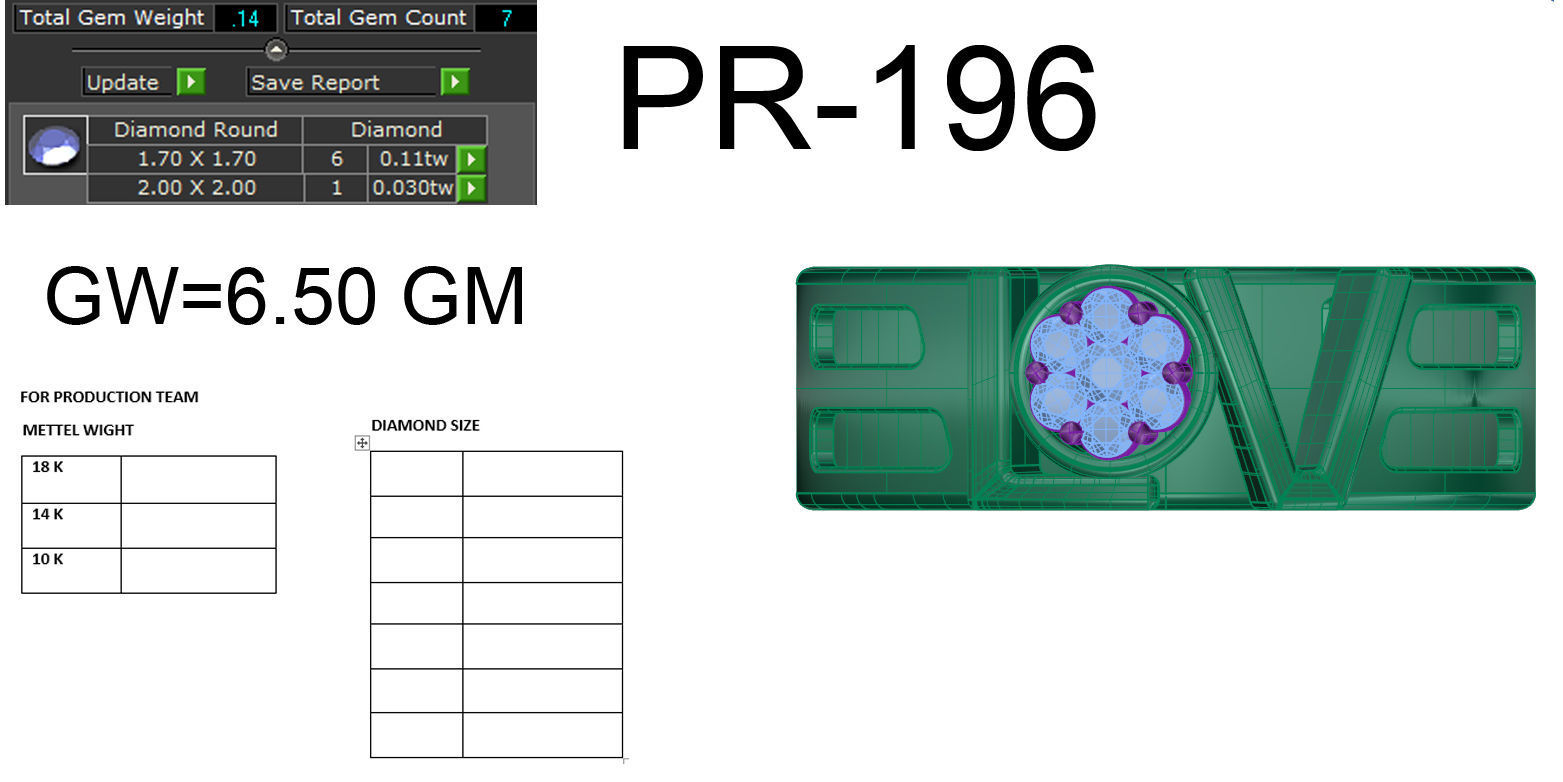 Women ring 3dm render detail 3D print model 3D print model_5