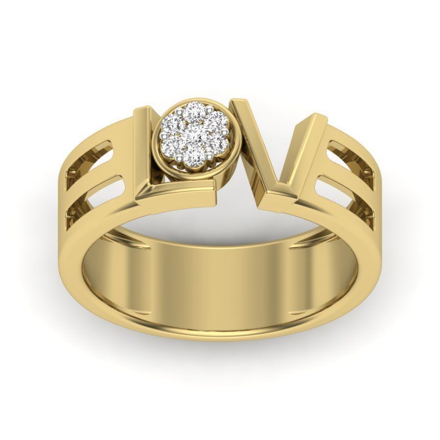 Women ring 3dm render detail 3D print model 3D print model_1