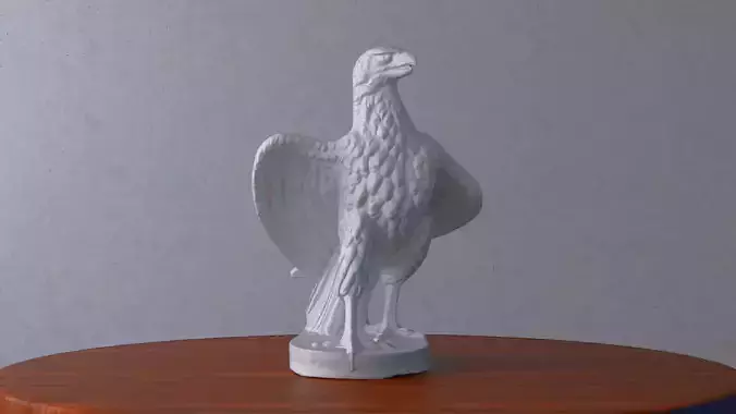 Eagle Marble Statue