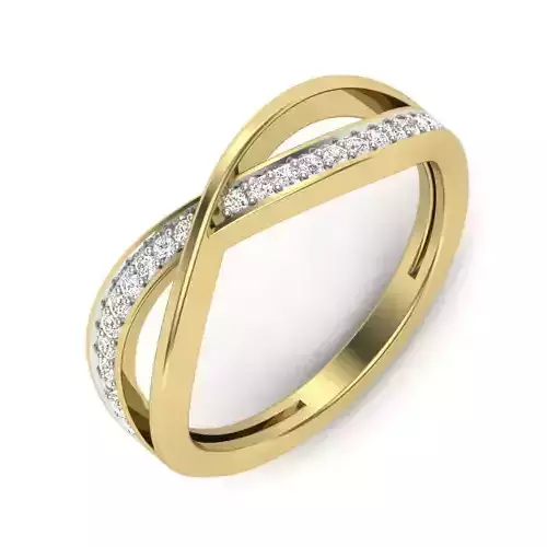 Women ring 3dm render detail 3D print model