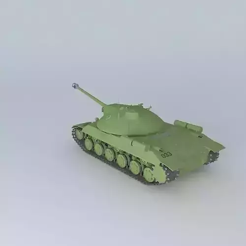 IS3 JS3 Soviet Tank 3D model